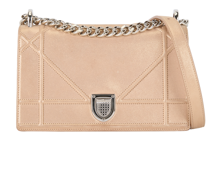 Small Diorama, &pound;990, Handbags, Gold, Nubuck, Front view